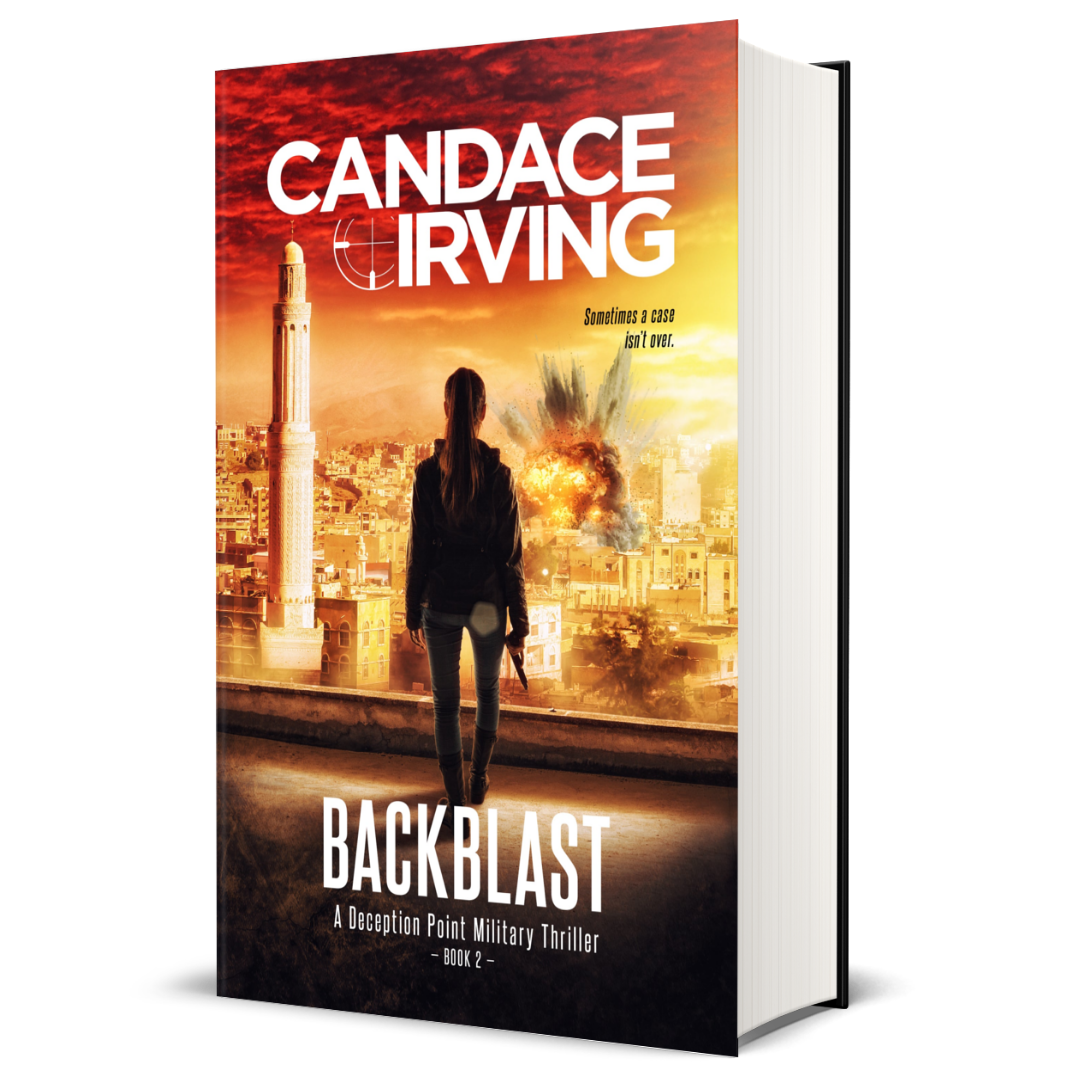 Backblast by Candace Irving HARDCOVER