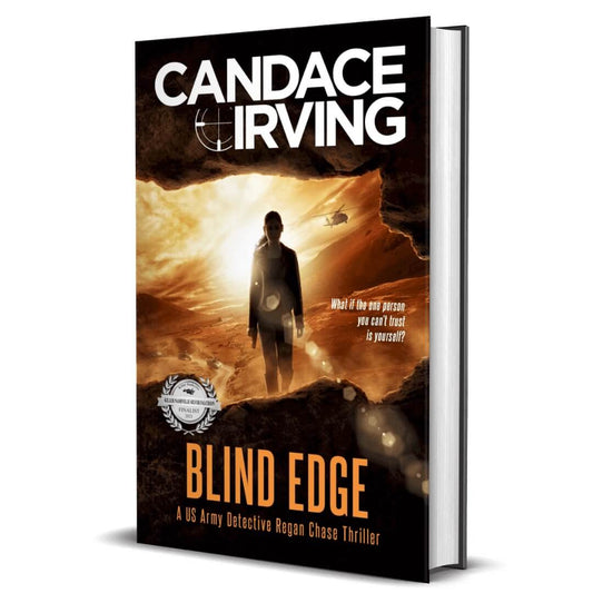 BLIND EDGE Hardcover A Deception Point Military Crime Thriller by Candace Irving