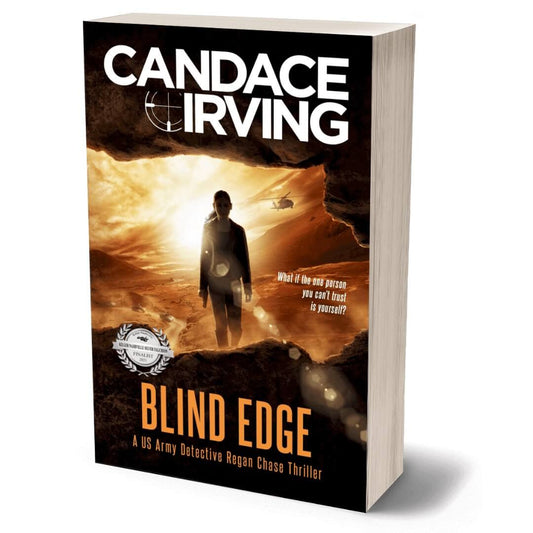 BLIND EDGE Paperback A Deception Point Military Crime Thriller by Candace Irving