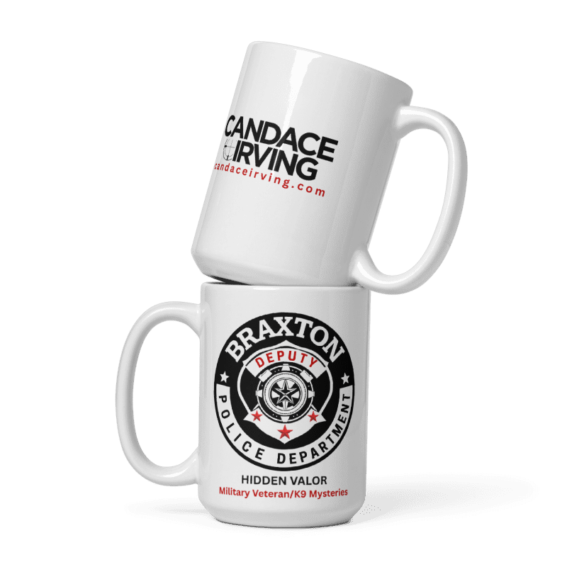 Braxton P.D Ceramic White Mug ( 15 oz.)