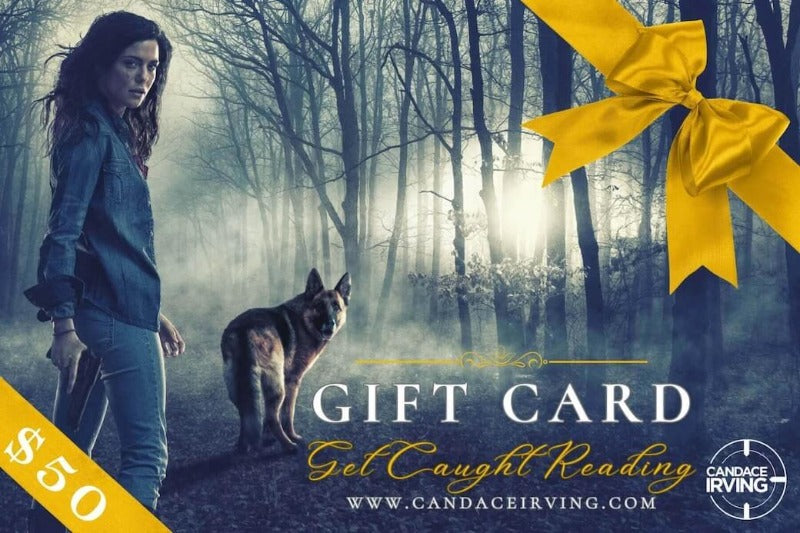 3 Military Mysteries & Thriller Gift Card by Candace Irving