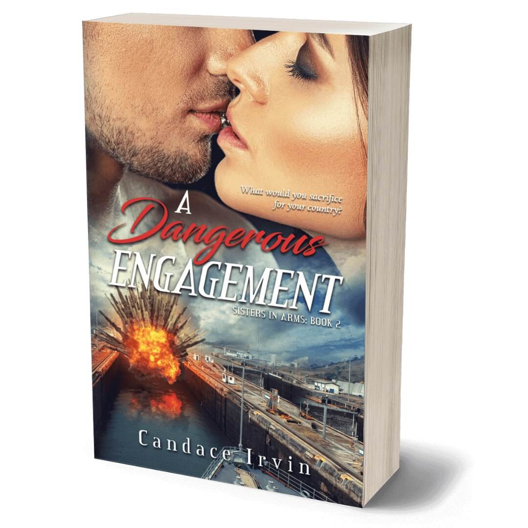 A Dangerous Engagement PAPERBACK Military Romantic Suspense by Candace Irvin