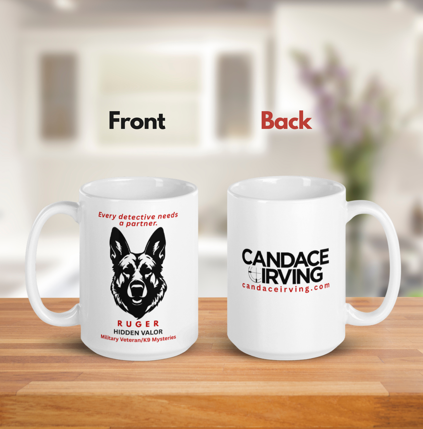 Ruger Ceramic White Mug ( 15 oz.)