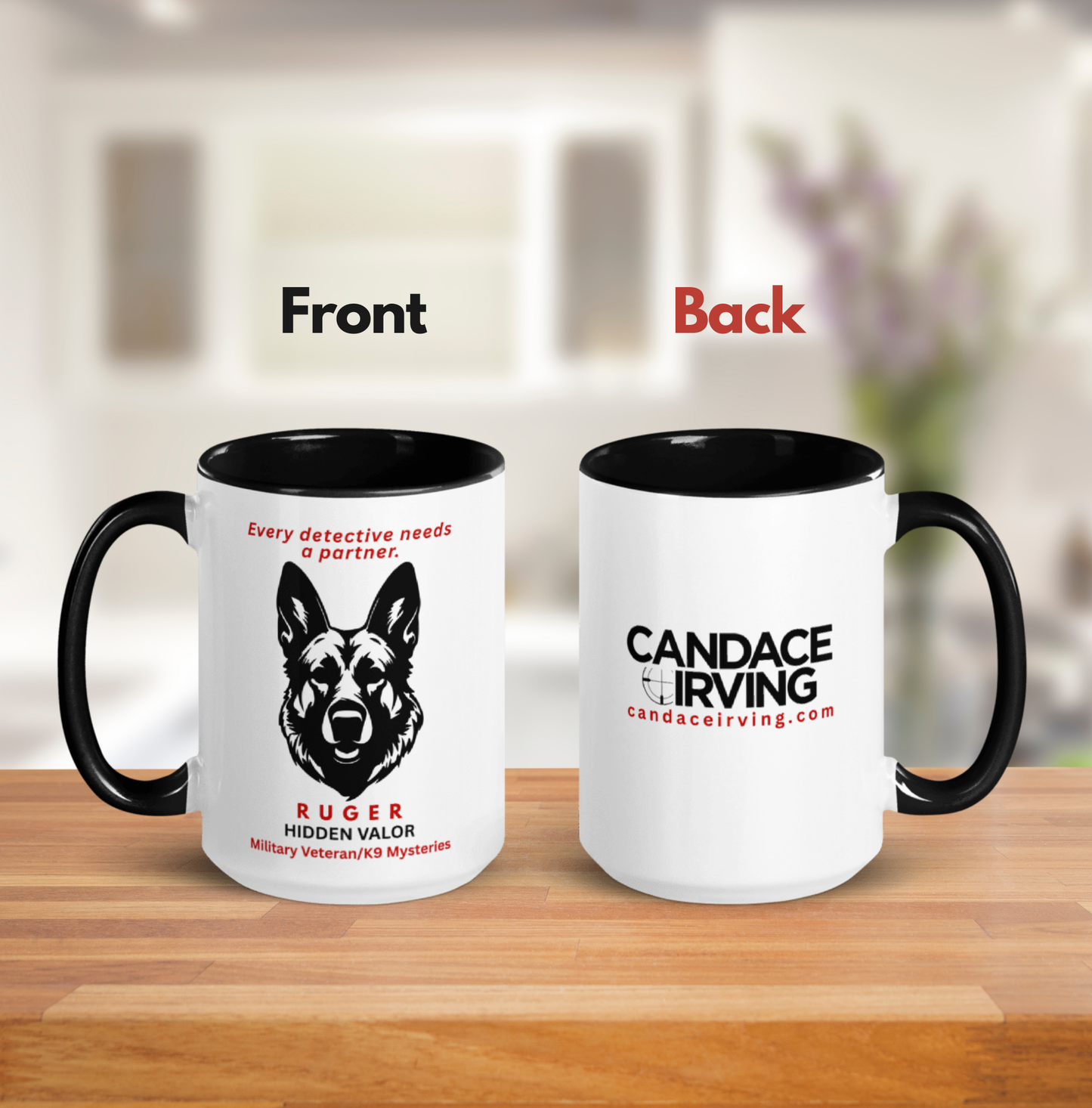 Ruger Ceramic Mug With Color Inside ( 15 oz.)
