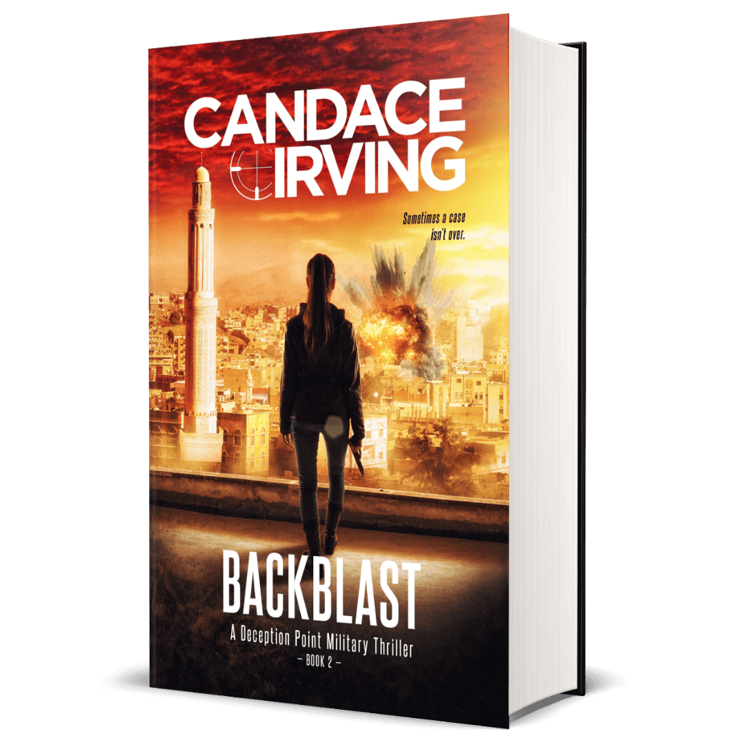 Backblast by Candace Irving HARDCOVER