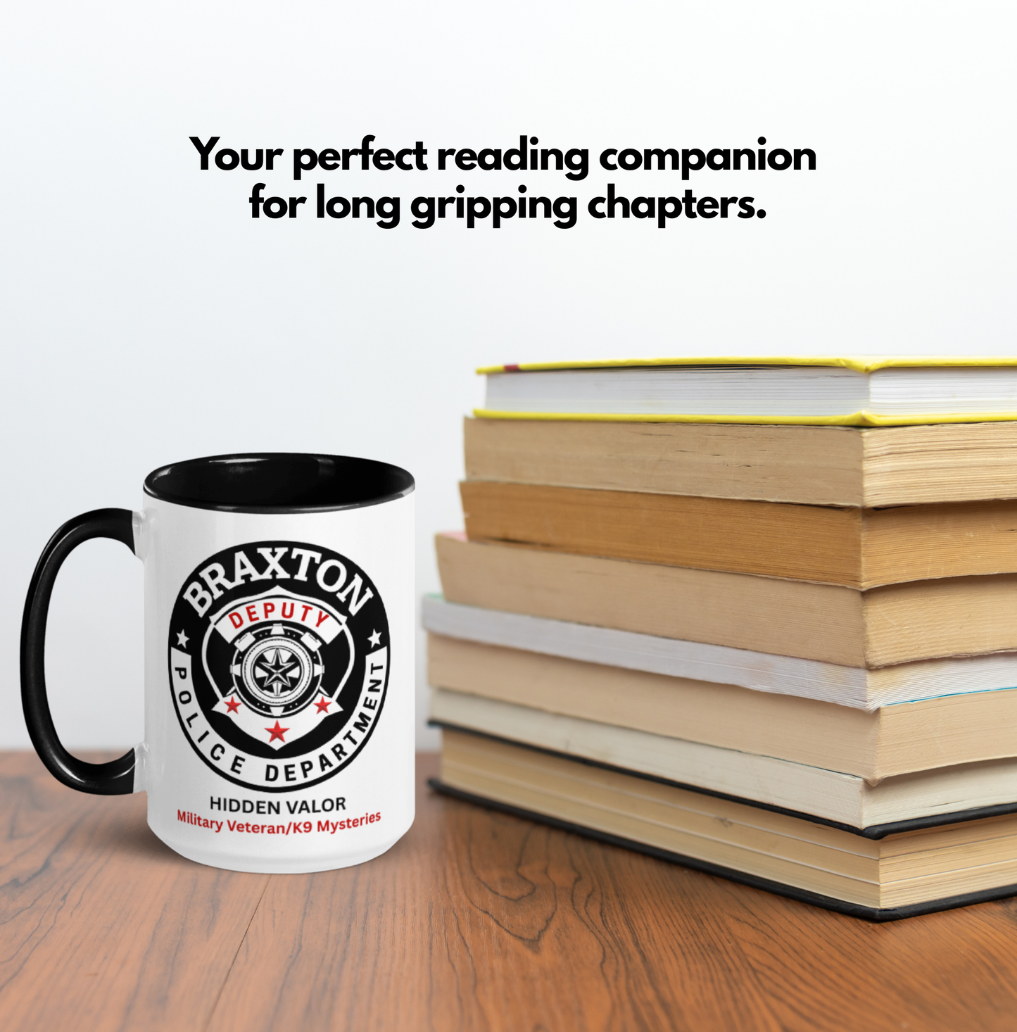 Braxton P.D Ceramic Mug with Color Inside (15 oz.)