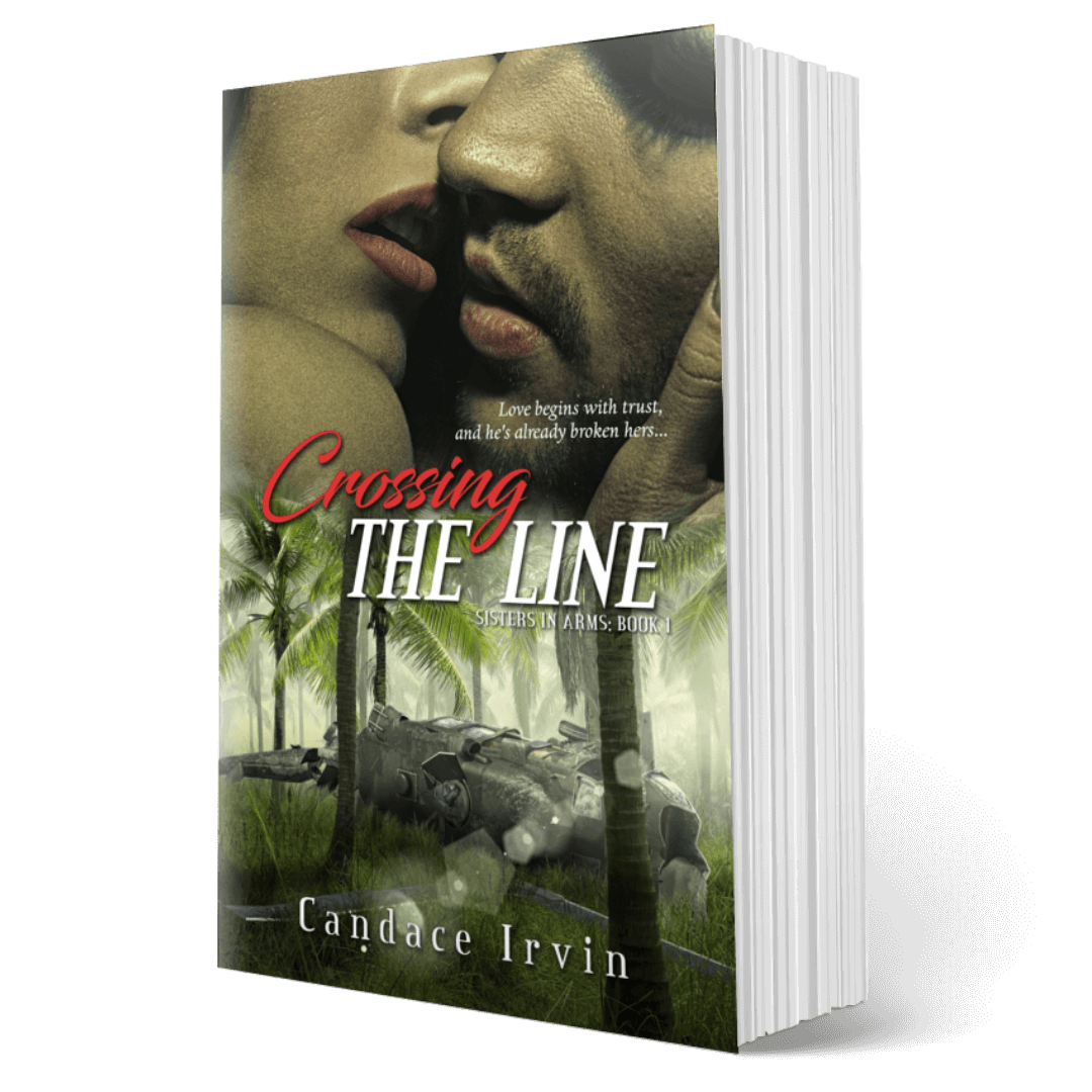 Crossing the Line by Candace Irvin PAPERBACK