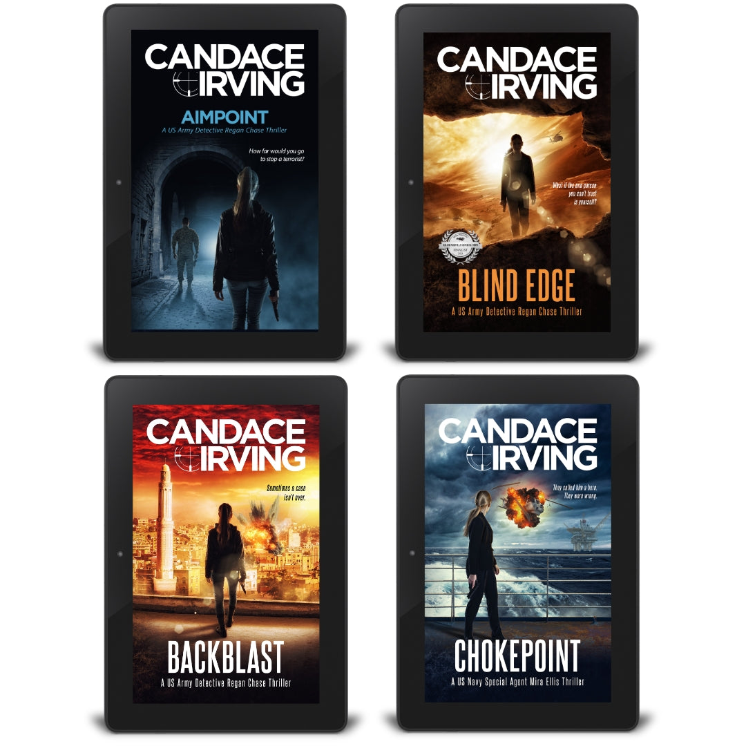 Deception Point Military Detective Thriller Series by Candace Irving