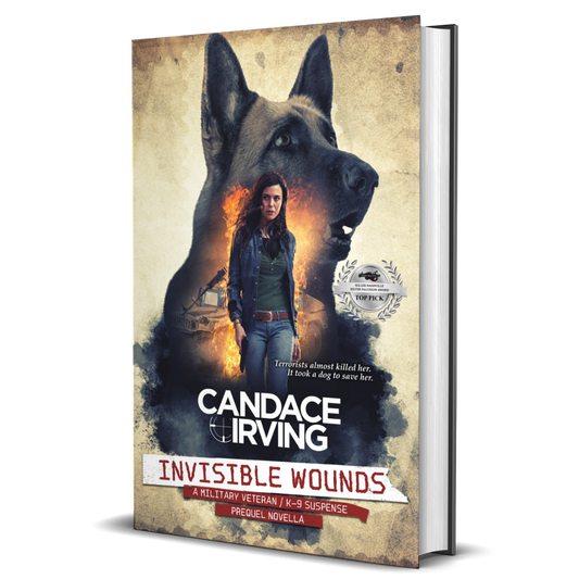 Invisible Wounds by Candace Irving HARDCOVER