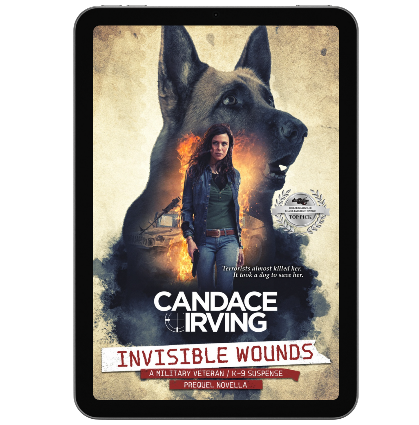 INVISIBLE WOUNDS: A HIDDEN VALOR MILITARY VETERAN/K-9 MYSTERY, Prequel Novella (EBOOK)