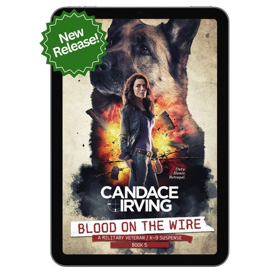 BLOOD ON THE WIRE: A HIDDEN VALOR MILITARY VETERAN/K-9 MYSTERY, Book 5 (EBOOK)